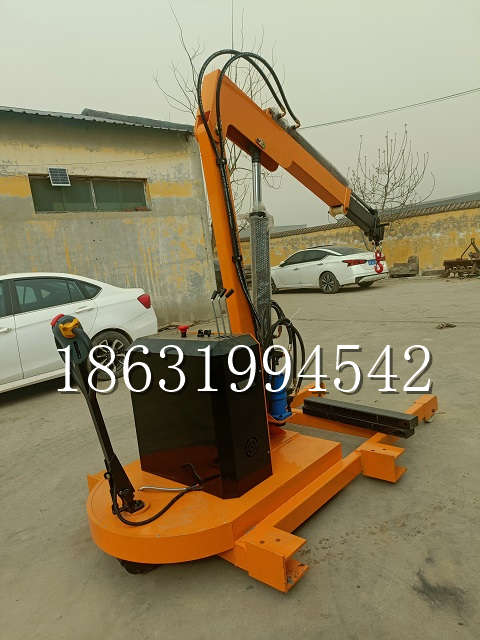 武清区自卸车厢随车吊 自制轮式四不像起重机 四驱平板吊 5吨 贵盛